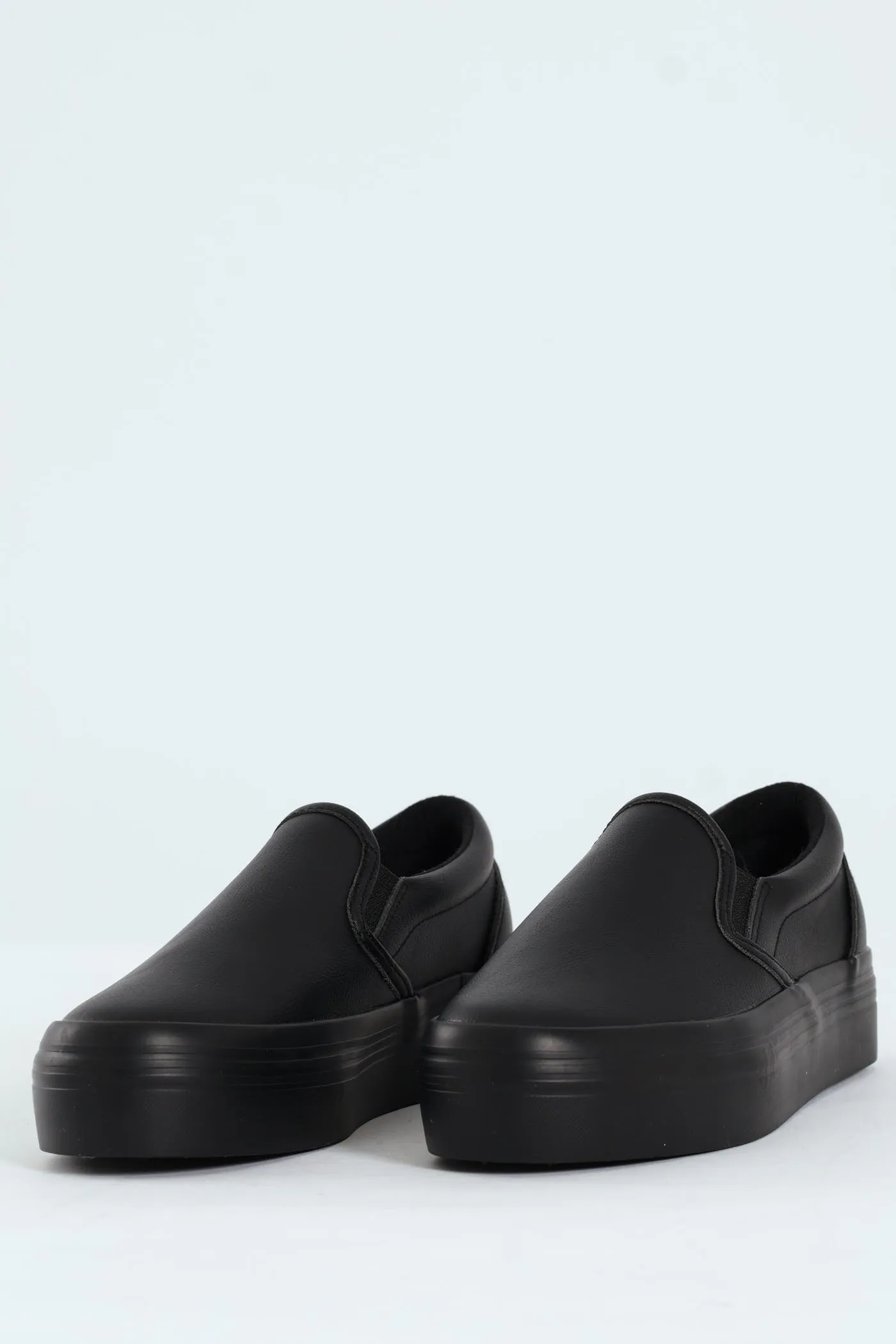 Plain Monoplatform Slip On Sneaker - Black sold by Edgars product image thumbnail 3