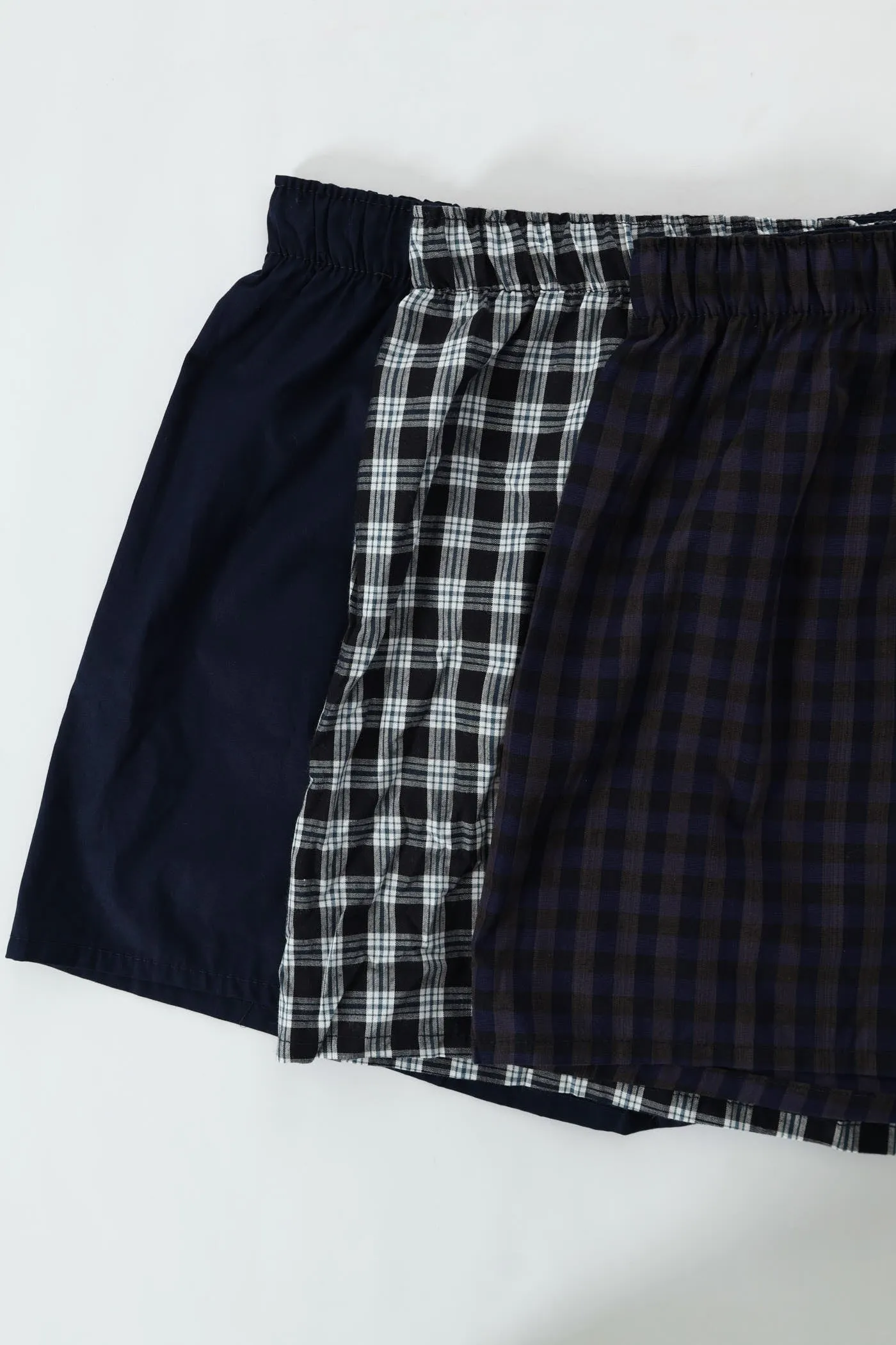 3 Pack Woven Boxers - Blue sold by Edgars