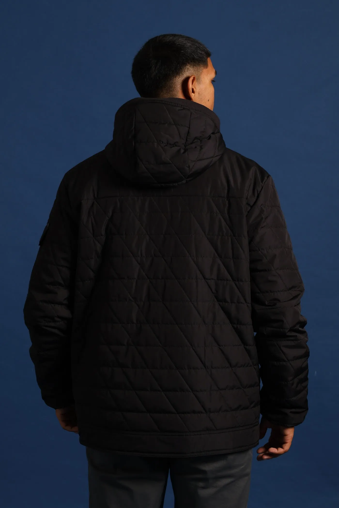 Quilted Utility Jacket - Black sold by Edgars product image thumbnail 5