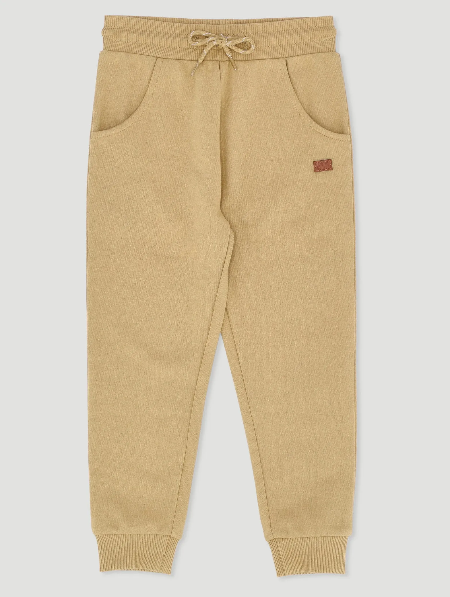 Pre-Boys Fleece Jogger - Tan sold by Edgars