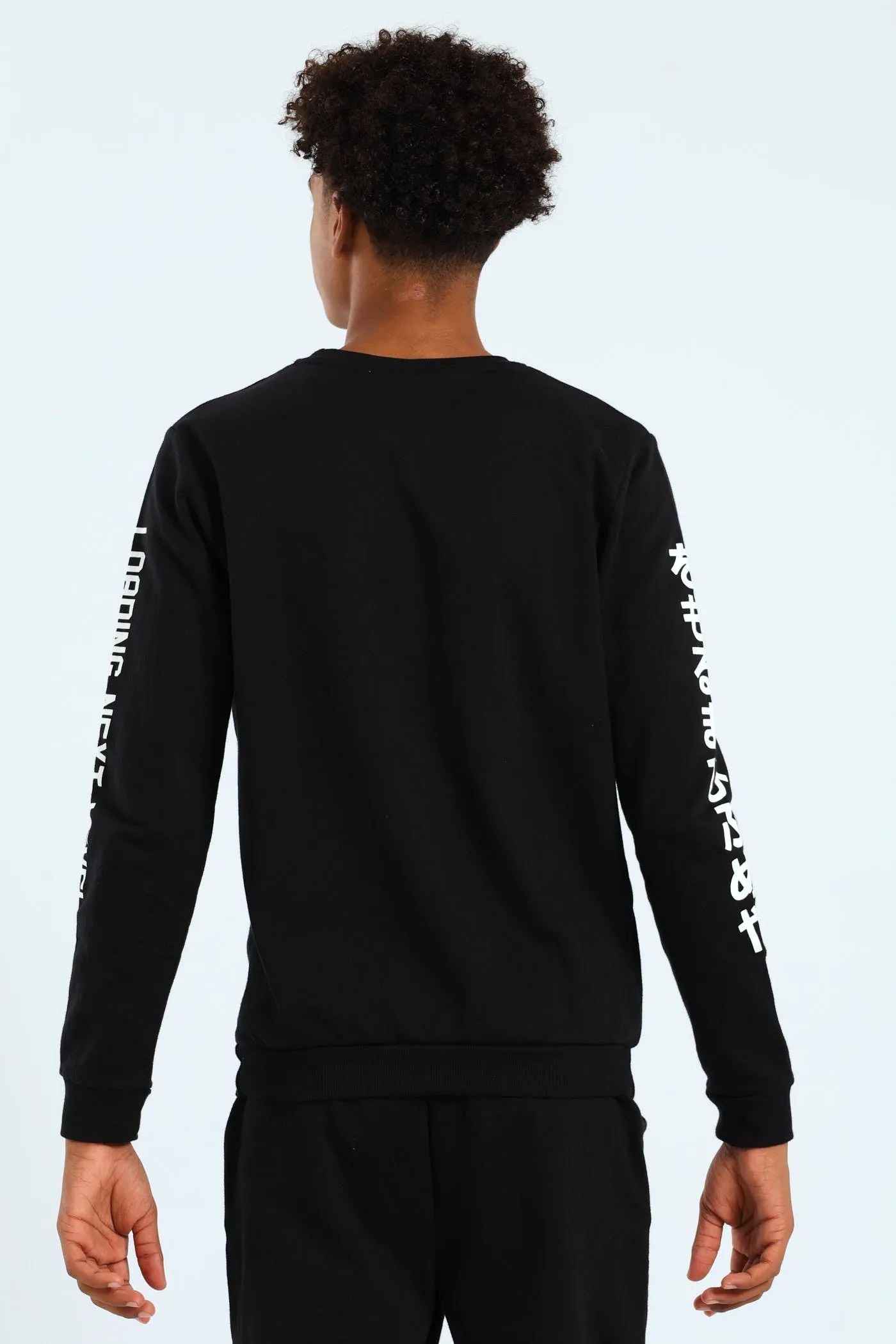 Boys Gamer Crew Top - Black sold by Edgars product image thumbnail 4