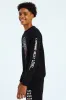 Boys Gamer Crew Top - Black sold by Edgars