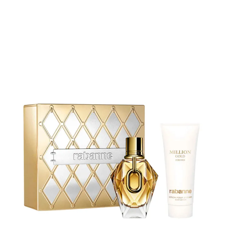 Million Gold For Her Eau de Parfum Refillable - 90ML Gift Set sold by Edgars