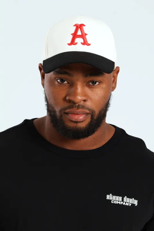 Embroidery Cap - Cream sold by Edgars