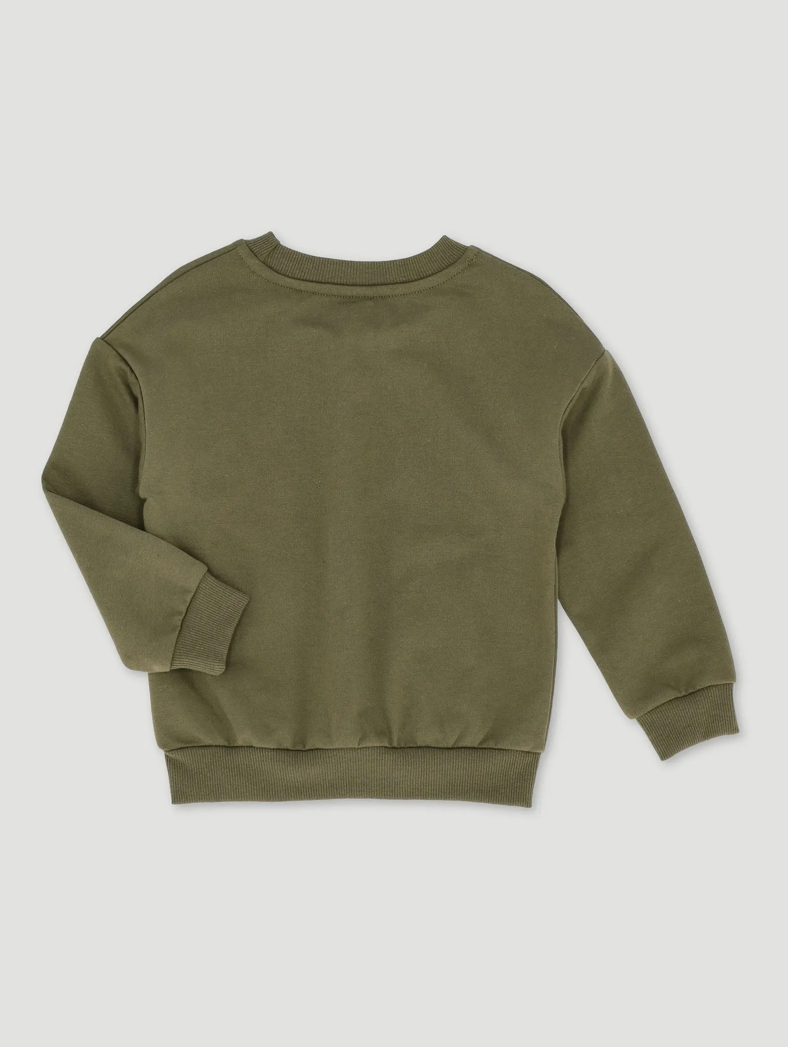 Pre-Boys Fleece Crew Top - Olive sold by Edgars product image thumbnail 2