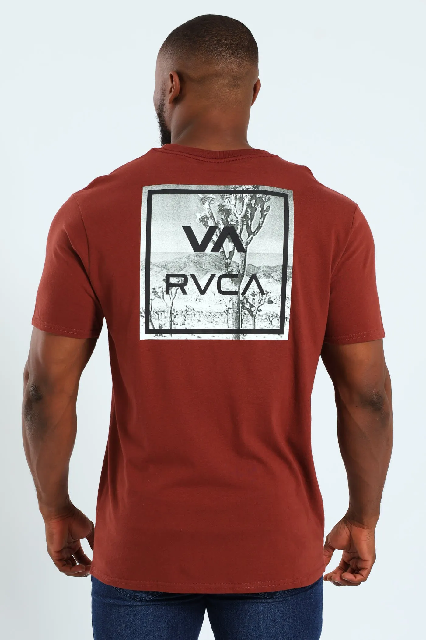 VA All The Way Red Stitch Tee - Brick sold by Edgars product image thumbnail 2
