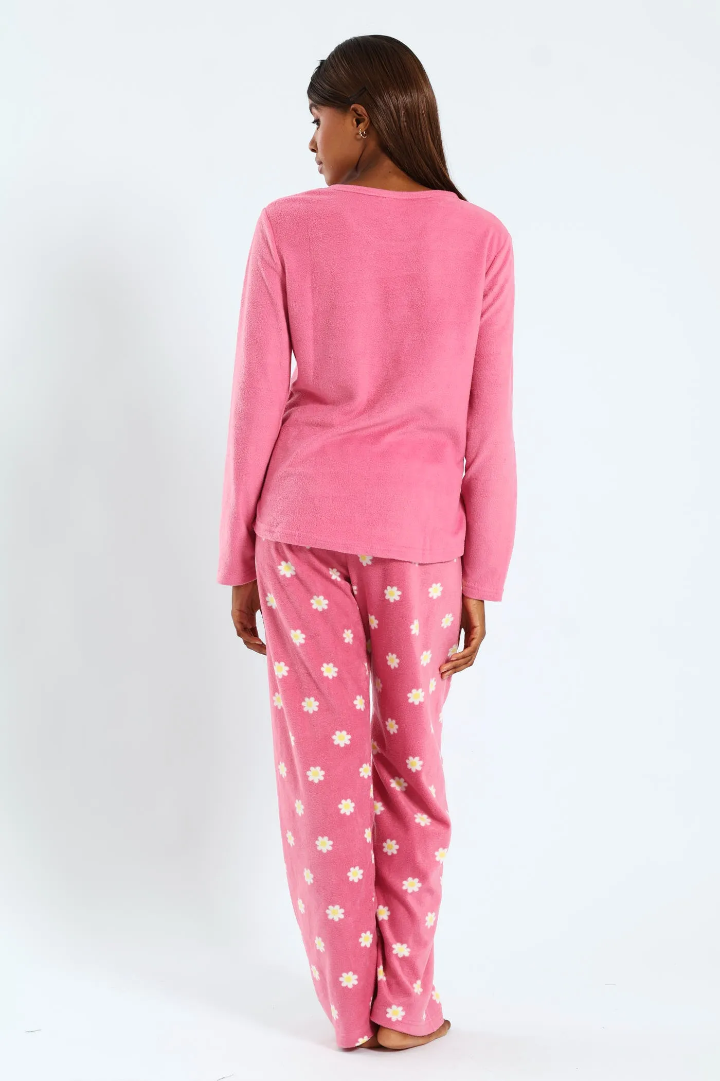 Polar Fleece Bunny Pocket Sleep Set - Pink sold by Edgars product image thumbnail 3