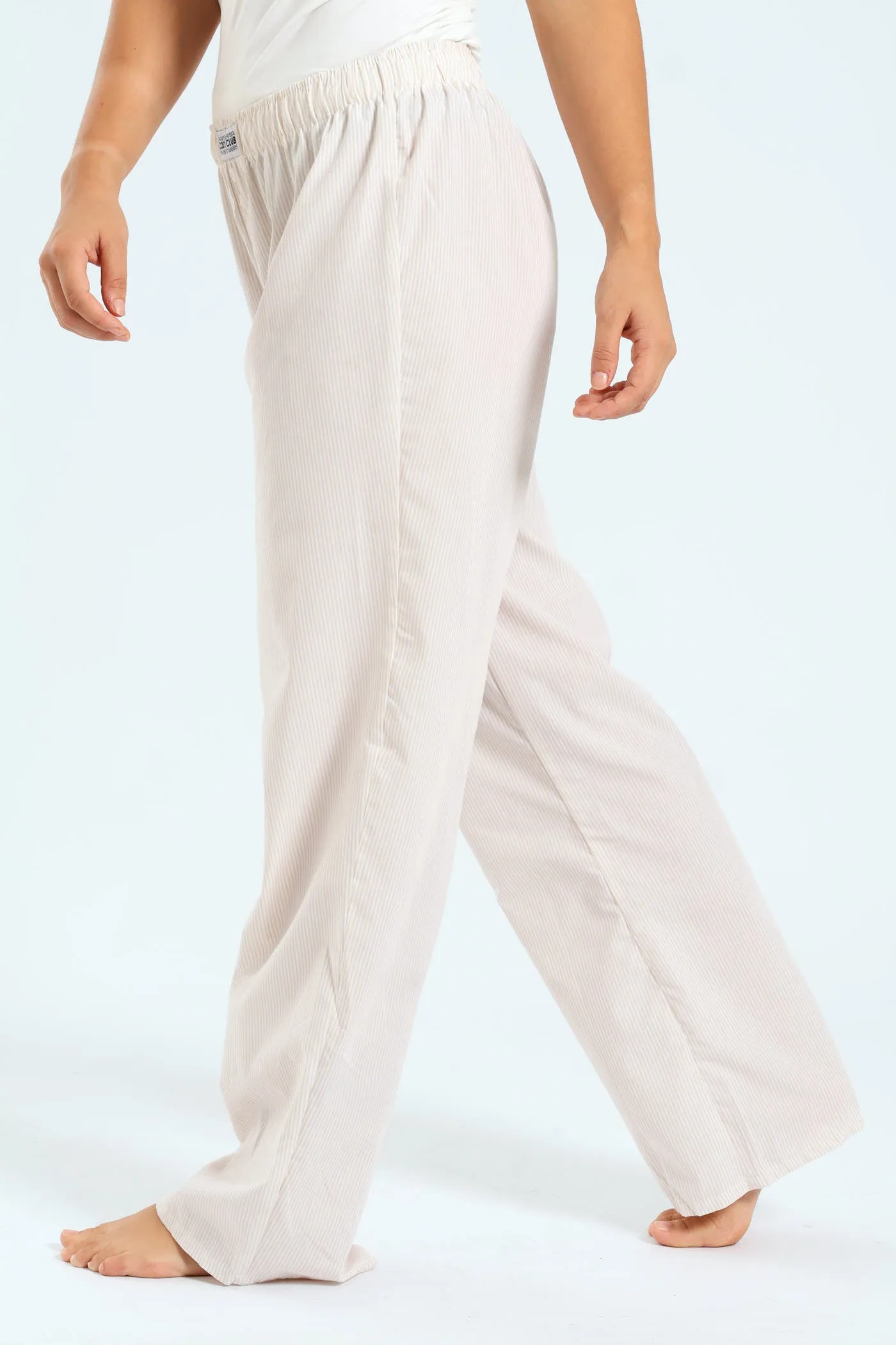 Woven Stripe Boxer Pants - Sandstone sold by Edgars product image thumbnail 2