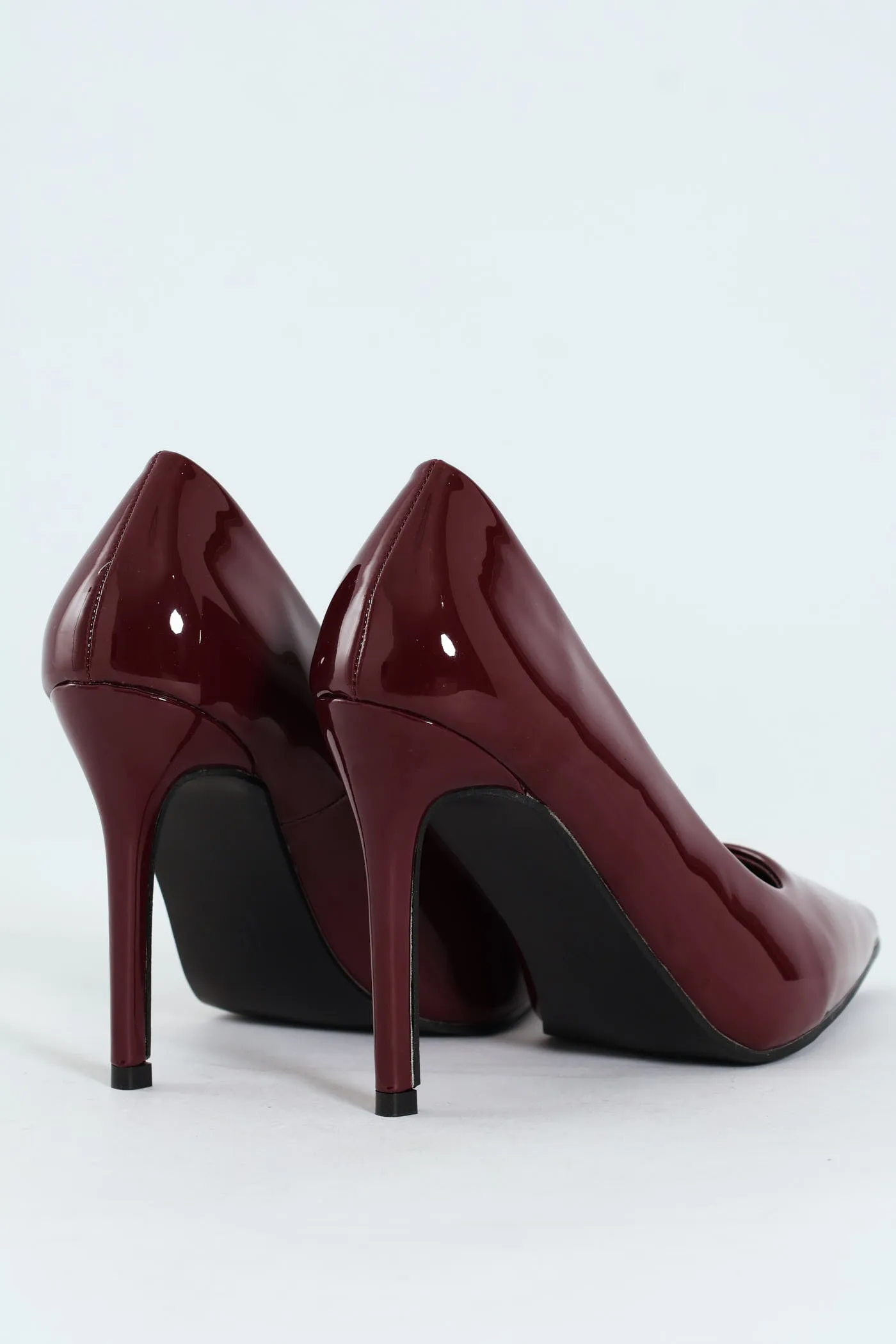 Patent Pointy Heel - Burgundy sold by Edgars product image thumbnail 3