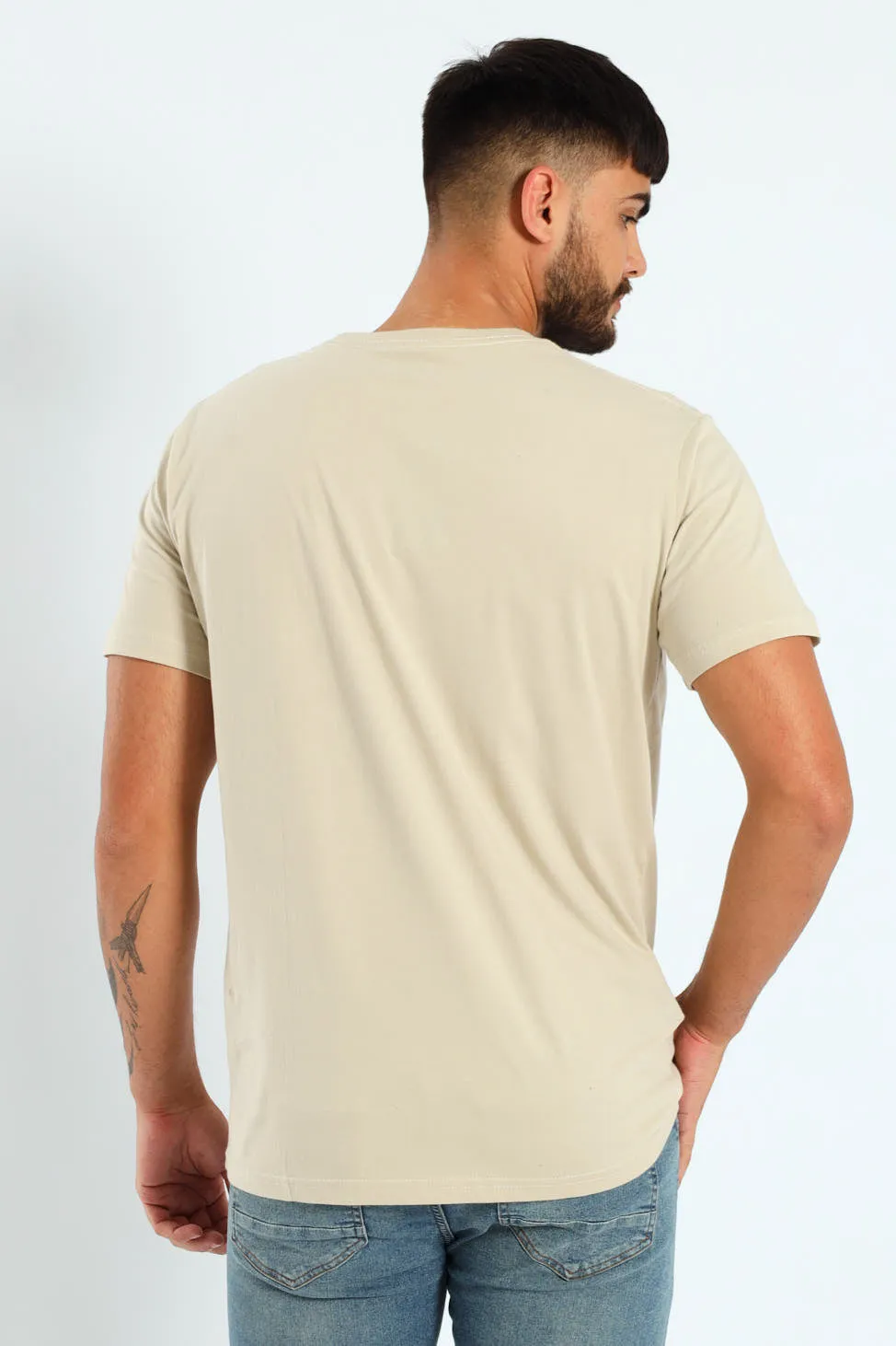 Heritage Short Sleeve Tee - Off White sold by Edgars product image thumbnail 3