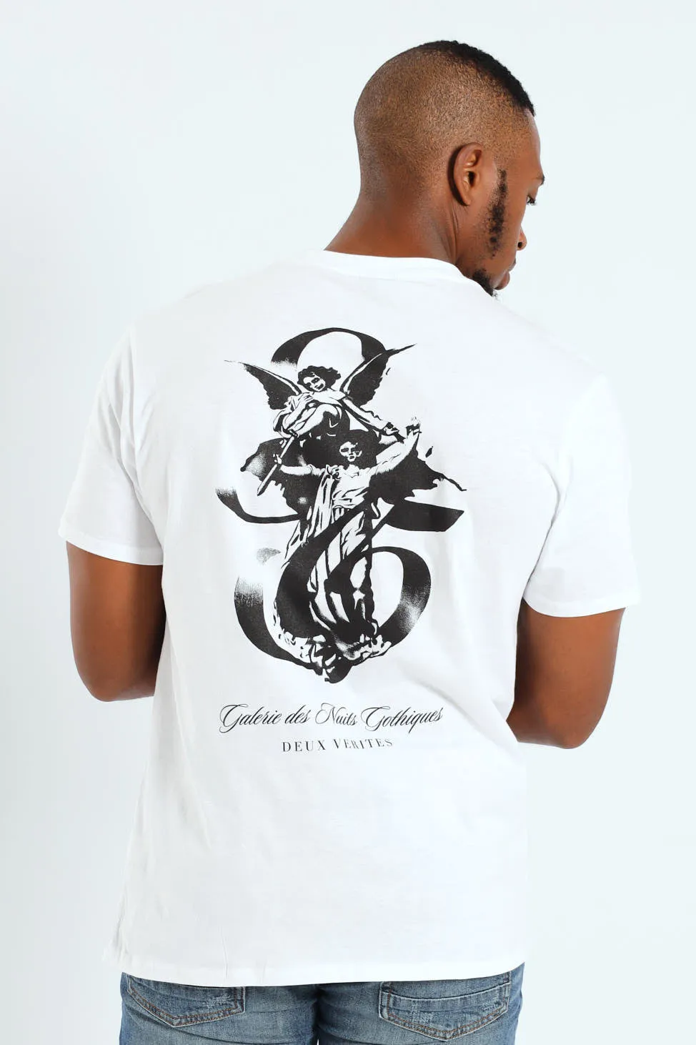 Angel Front & Back Print Tee - White sold by Edgars product image thumbnail 2