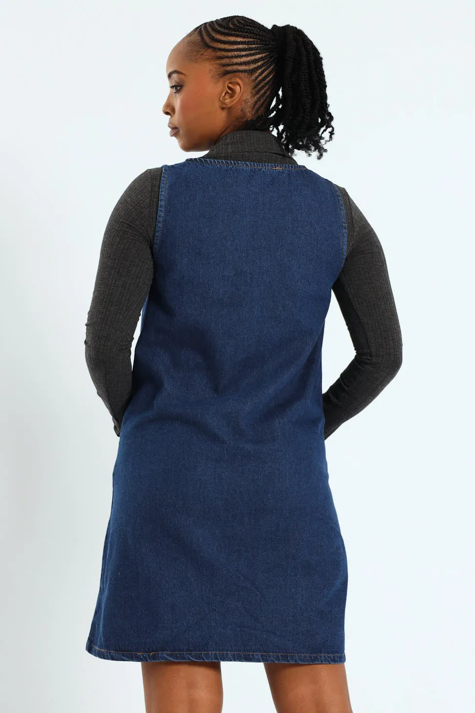 Mini Pinafore Dress - Dark Wash sold by Edgars product image thumbnail 3