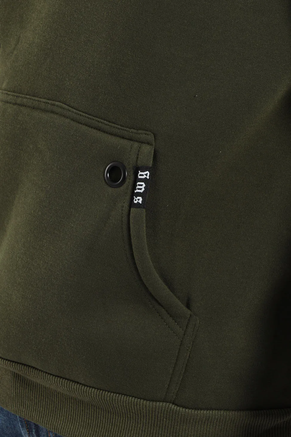 Long Sleeve Utility Fleece Hoody - Fatigue sold by Edgars product image thumbnail 5