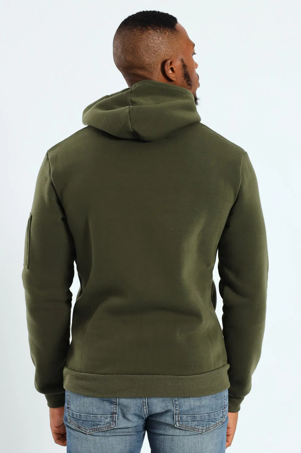 Long Sleeve Utility Fleece Hoody - Fatigue sold by Edgars product image thumbnail 3