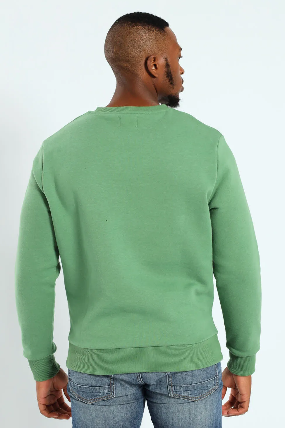Plain Crew Fleece Top - Green sold by Edgars product image thumbnail 3