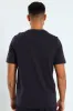 Graphics Sneaker Tee - Navy sold by Edgars