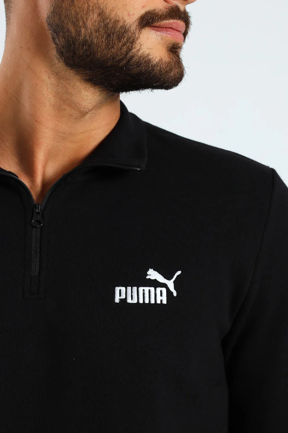 Essential No.1 Logo Half-Zip Fleece Top - Black sold by Edgars product image thumbnail 2