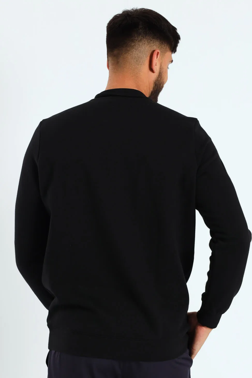 Essential No.1 Logo Half-Zip Fleece Top - Black sold by Edgars product image thumbnail 4