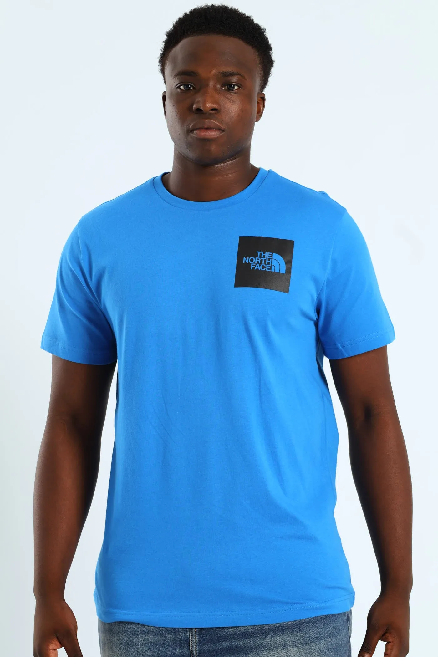 Short Sleeve Fine Tee - Blue sold by Edgars