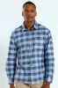 Long Sleeve Check Shirt - Blue sold by Edgars 