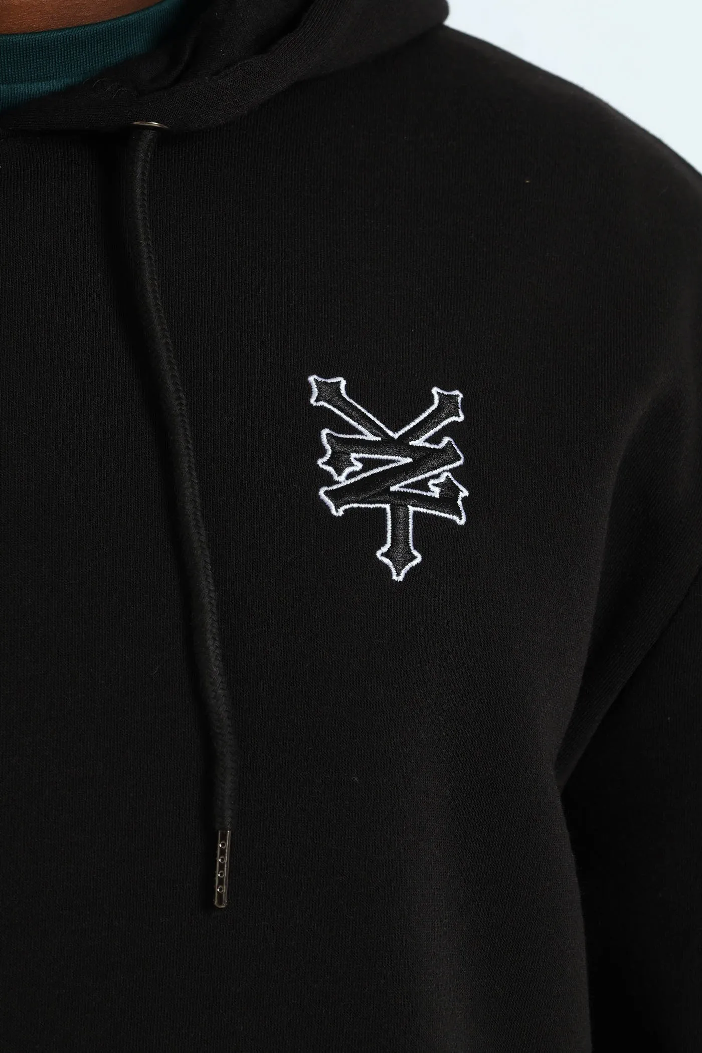Chest Logo Hoody - Black sold by Edgars product image thumbnail 4