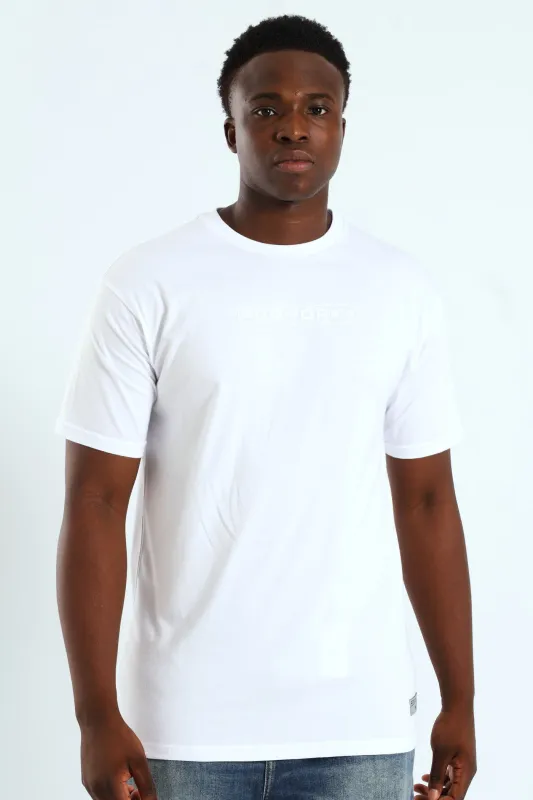 Chest Logo Tee - White sold by Edgars