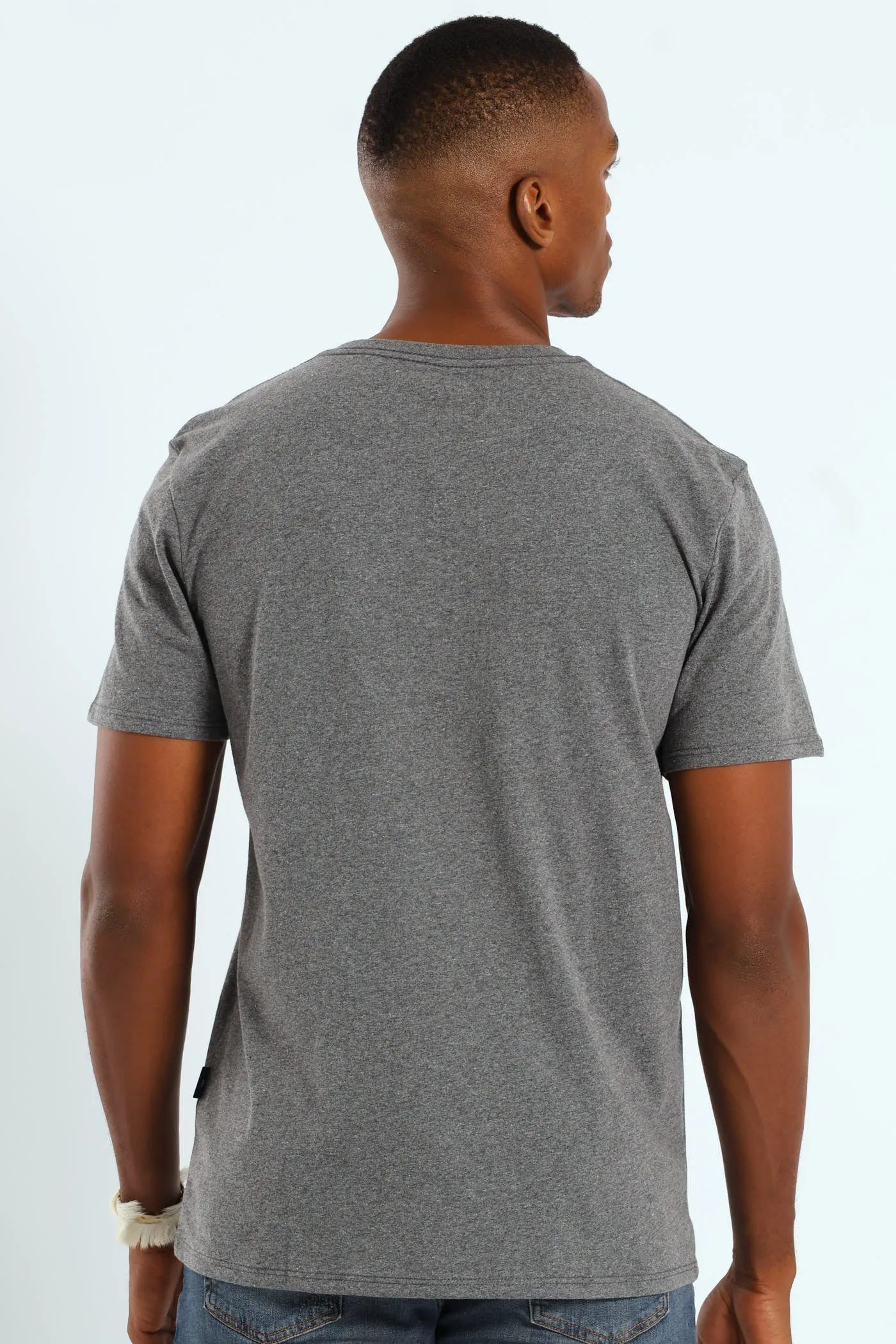 Stone Legend Geo Print Tee - Charcoal Melange sold by Edgars product image thumbnail 3
