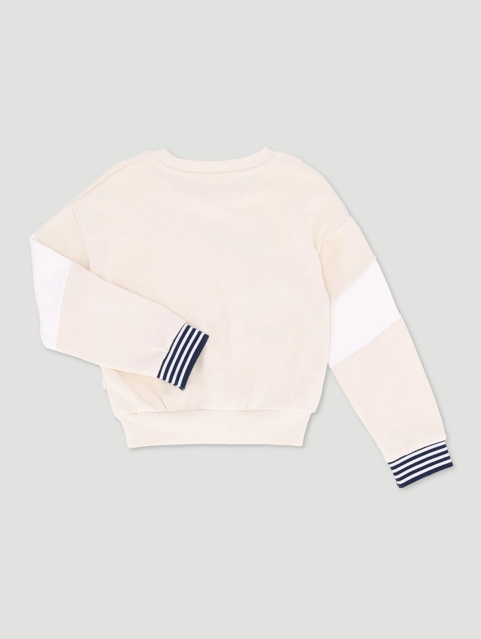 Pre-Girls Sporty Colourblock Track Top - Stone sold by Edgars product image thumbnail 2