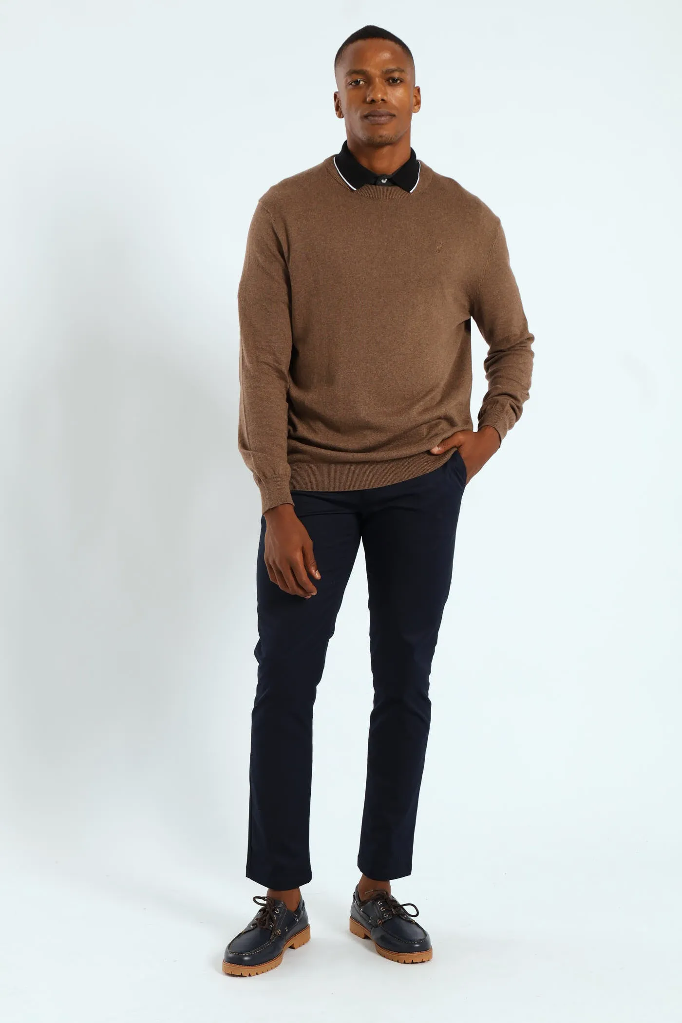 Luke Sweater - Taupe sold by Edgars