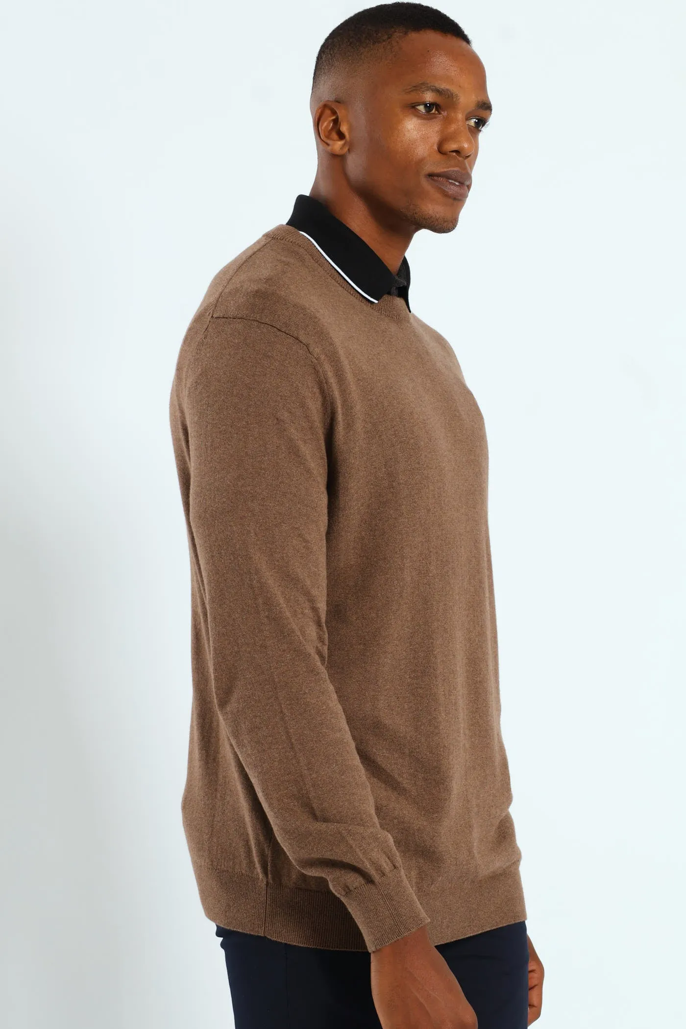 Luke Sweater - Taupe sold by Edgars product image thumbnail 2