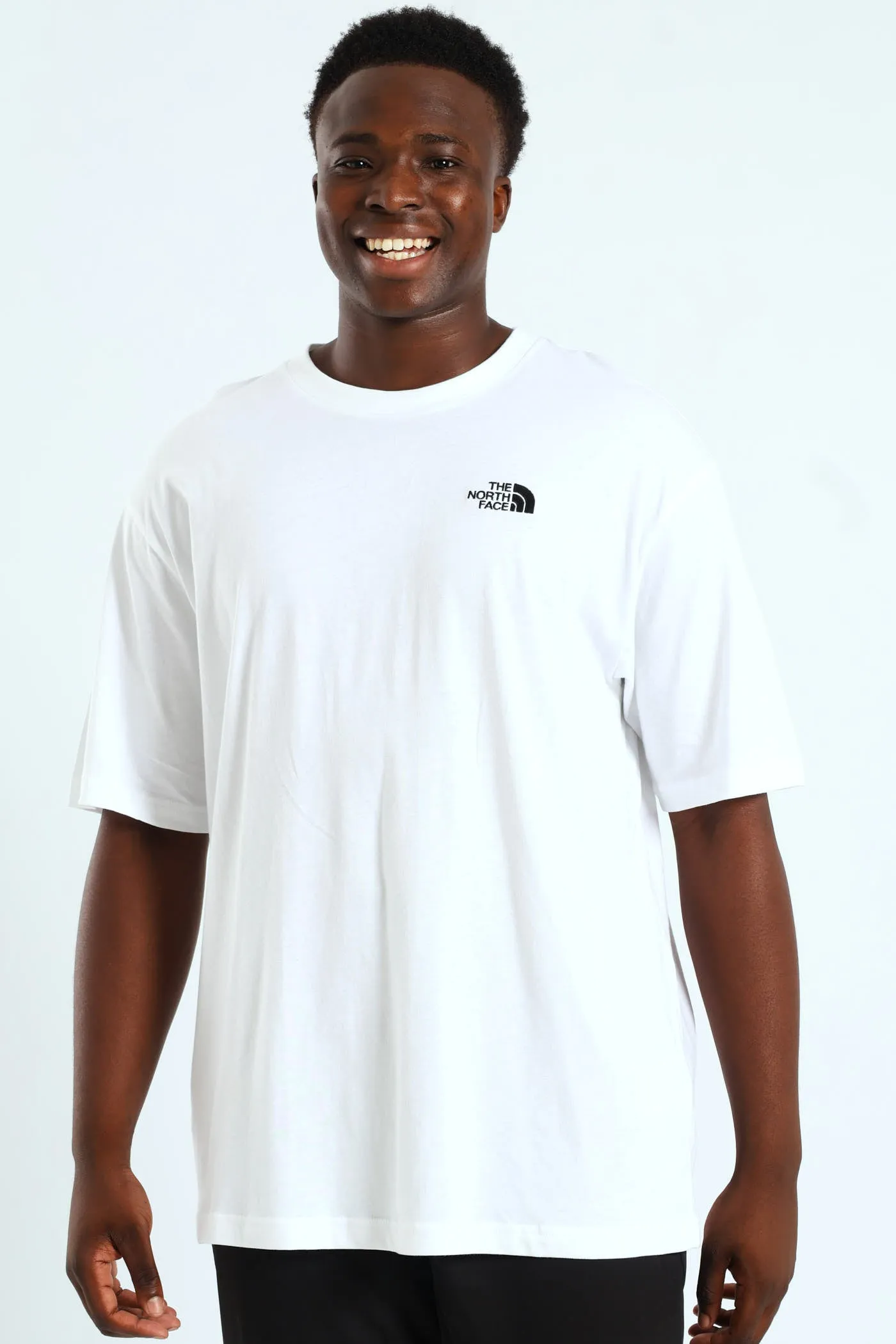 Essential Oversize Tee - White sold by Edgars