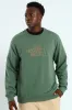 Drew Peak Crew Top - Green sold by Edgars