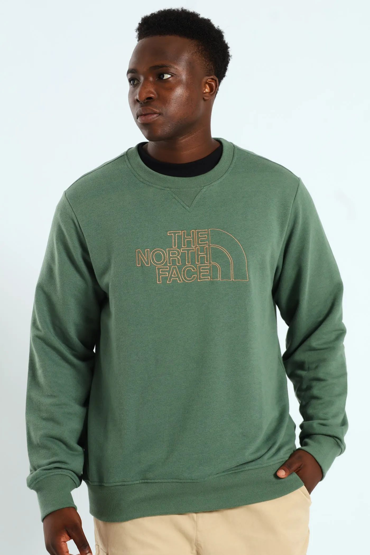 Drew Peak Crew Top - Green sold by Edgars