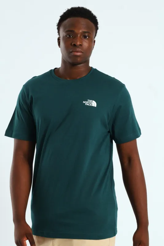 Simple Dome Tee - Forest Green made by The North Face