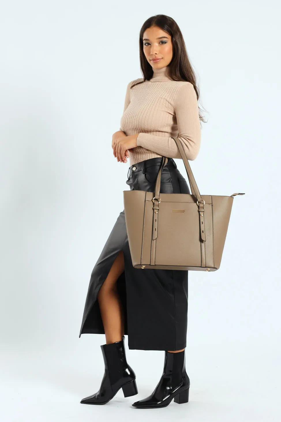 Gold Ring Text Shopper Bag sold by Edgars product image thumbnail 2