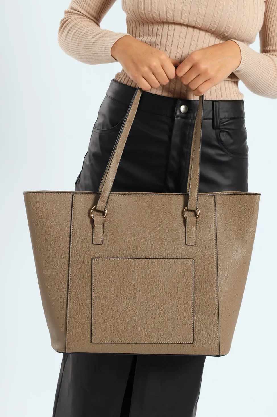 Gold Ring Text Shopper Bag sold by Edgars product image thumbnail 4