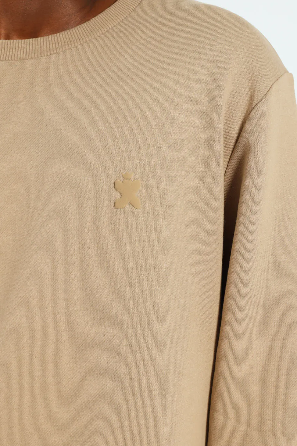 Plain Crew Fleece Top - Taupe sold by Edgars product image thumbnail 4