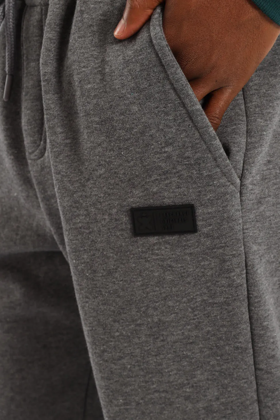 Basic Fleece Jogger - Charcoal Melange sold by Edgars product image thumbnail 4