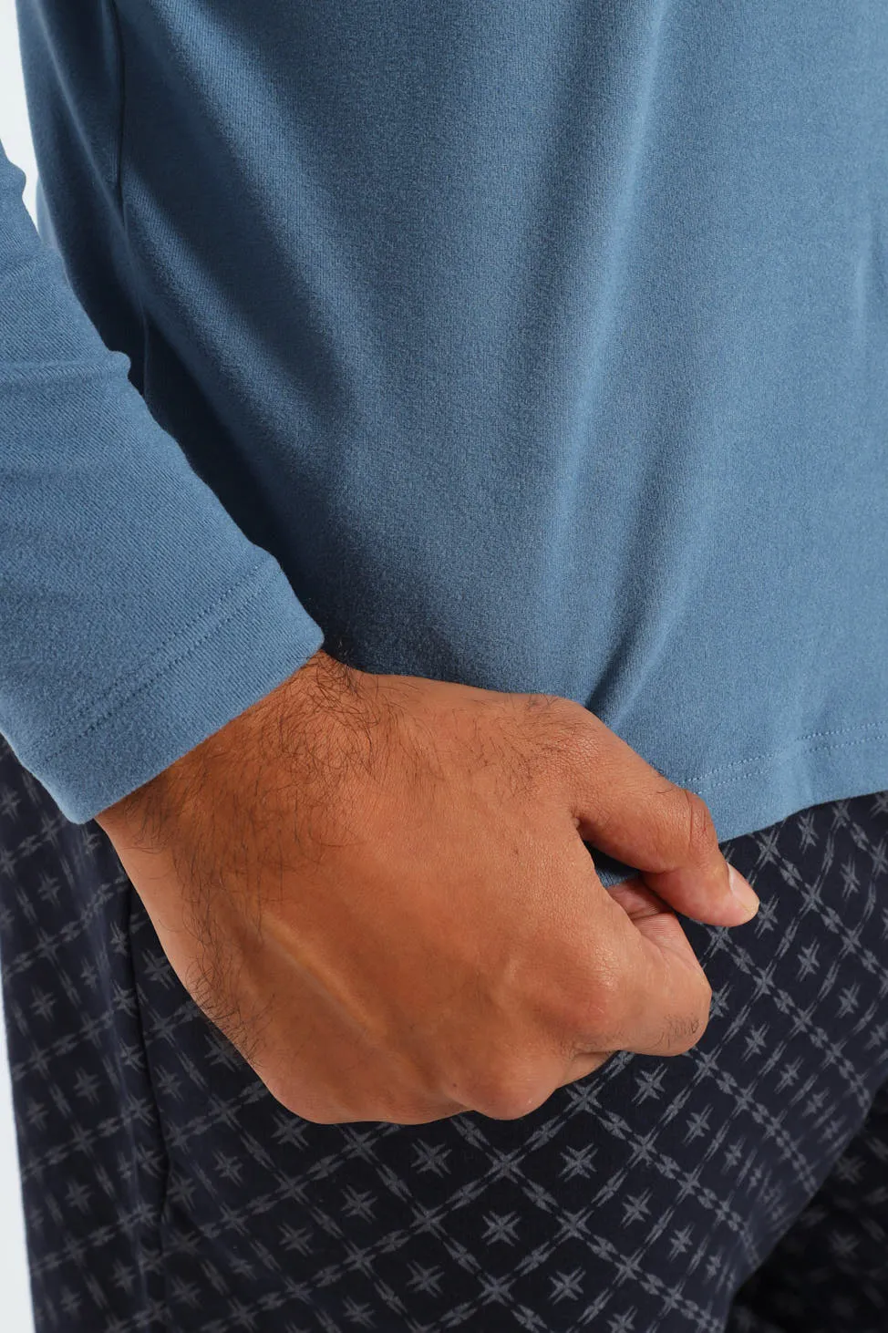 Long Sleeve Interlock Top - Blue sold by Edgars product image thumbnail 5