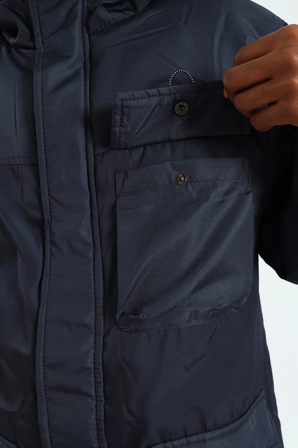 Utility Parka Jacket - Navy sold by Edgars product image thumbnail 5