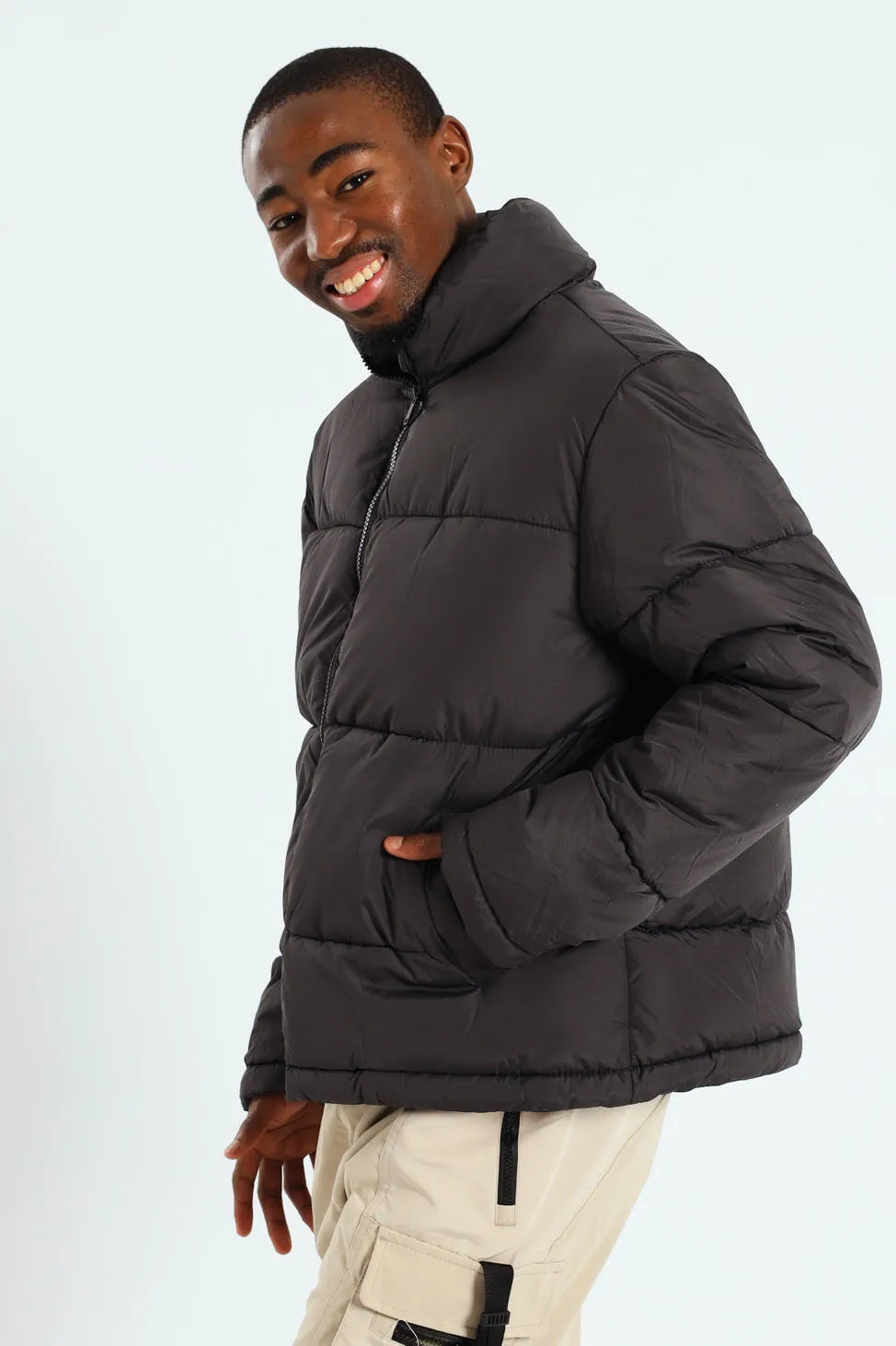 Basic Puffer - Charcoal sold by Edgars product image thumbnail 3