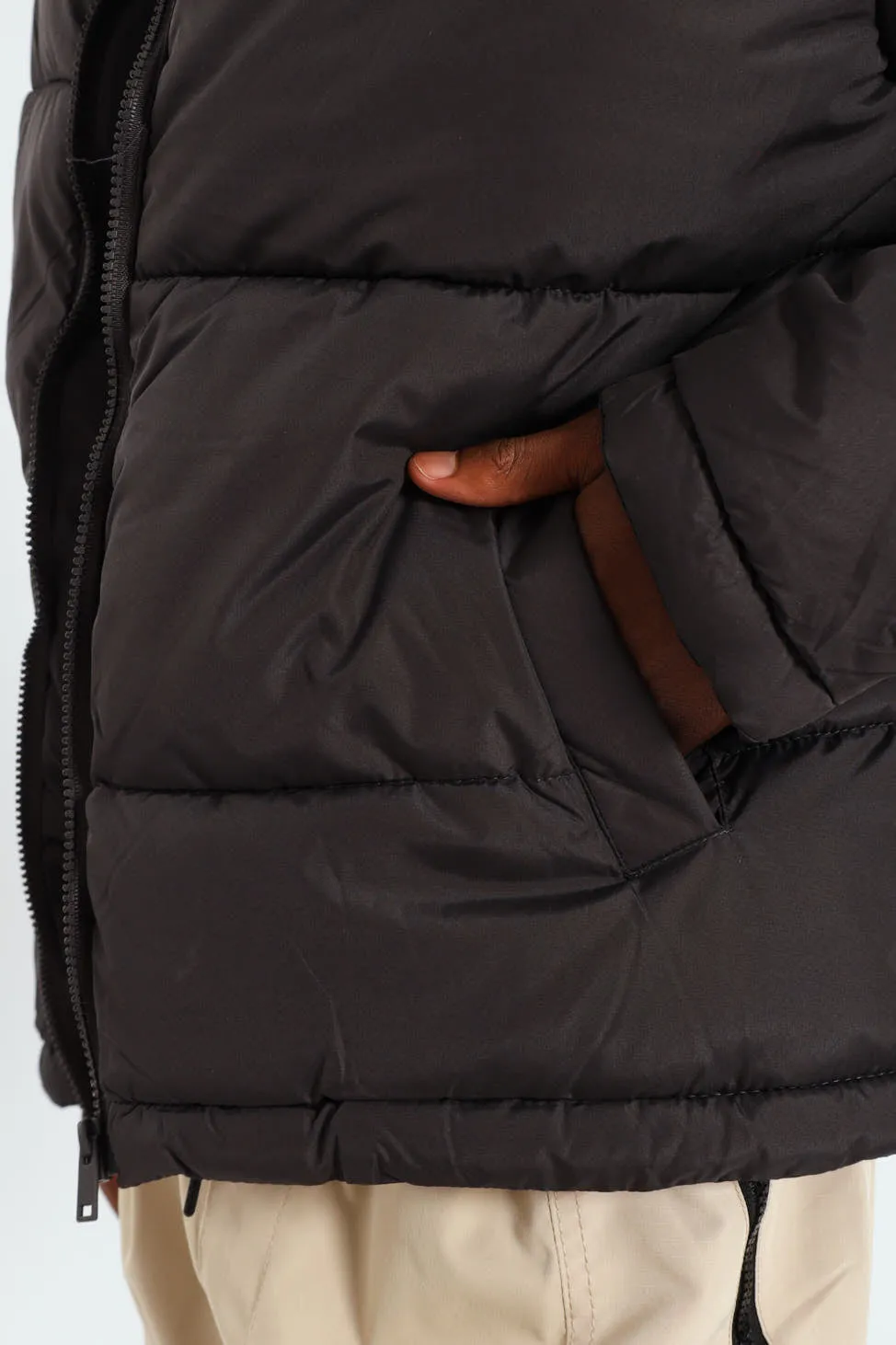 Basic Puffer - Charcoal sold by Edgars product image thumbnail 5