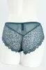 Lace & Mesh Boyleg Panty - Blue sold by Edgars
