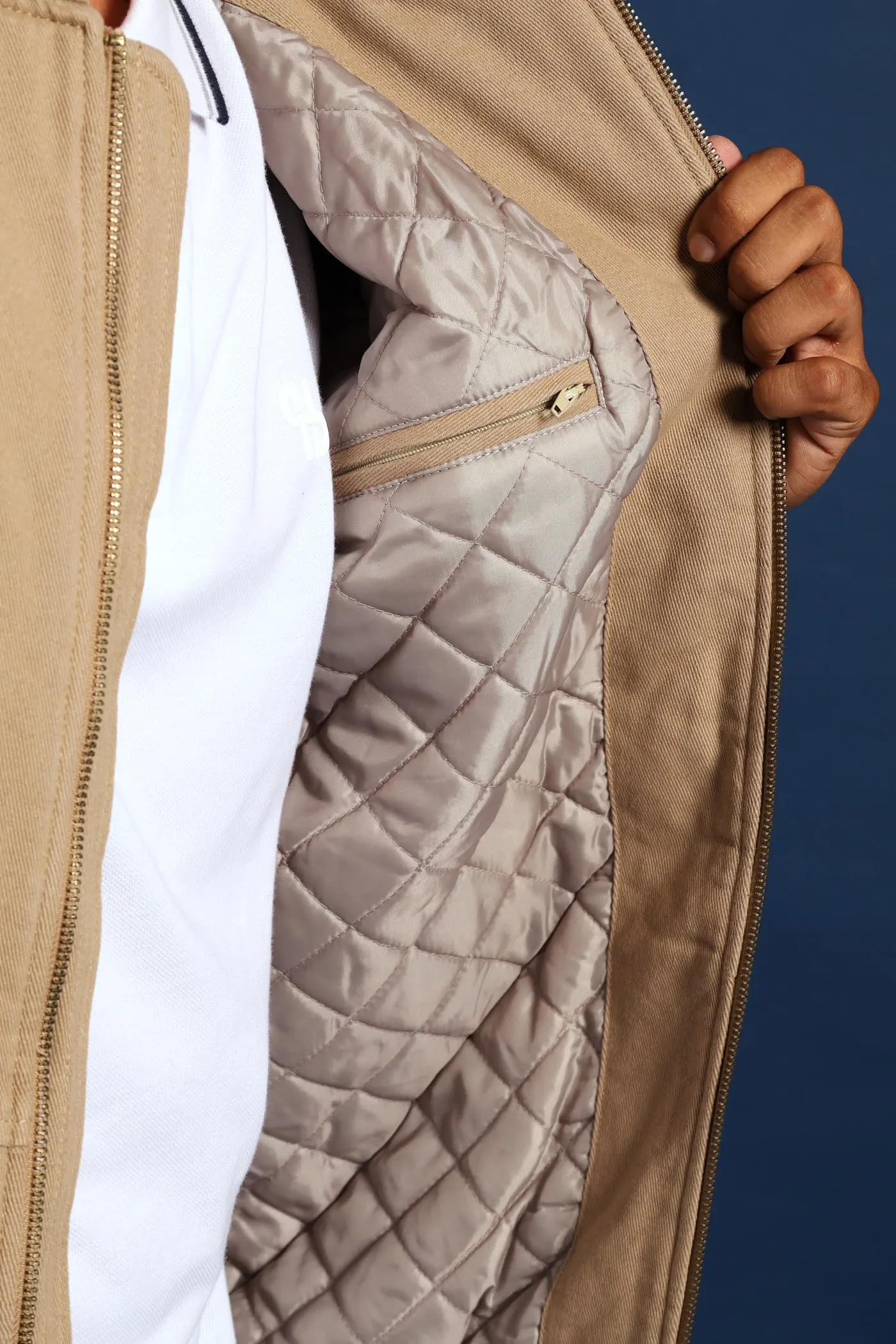 Cotton Bomber Jacket - Taupe sold by Edgars product image thumbnail 4