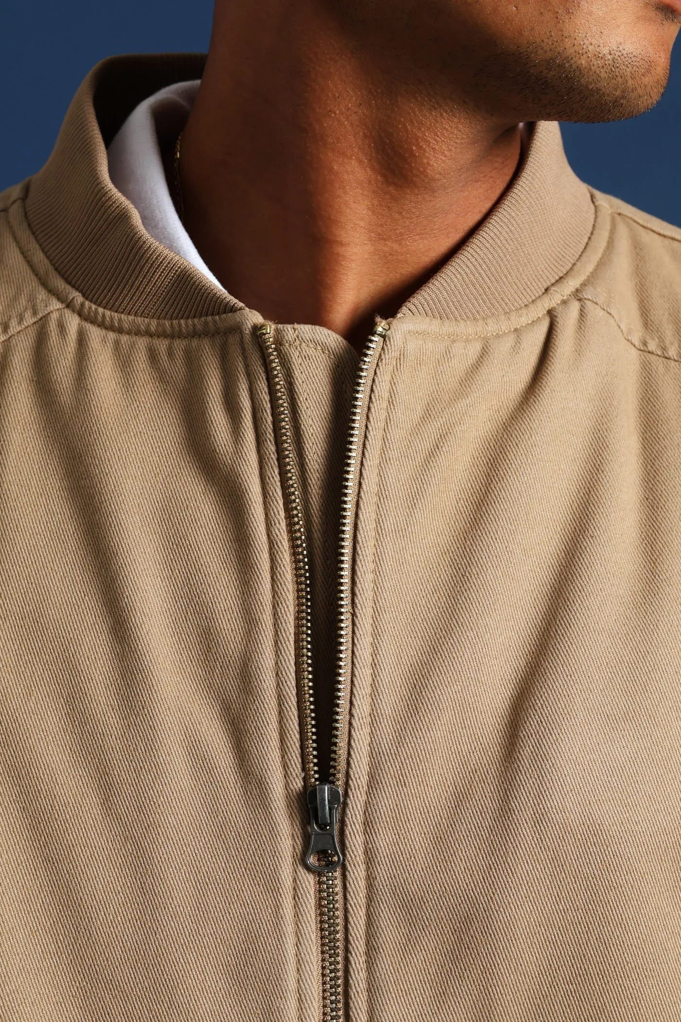 Cotton Bomber Jacket - Taupe sold by Edgars product image thumbnail 5
