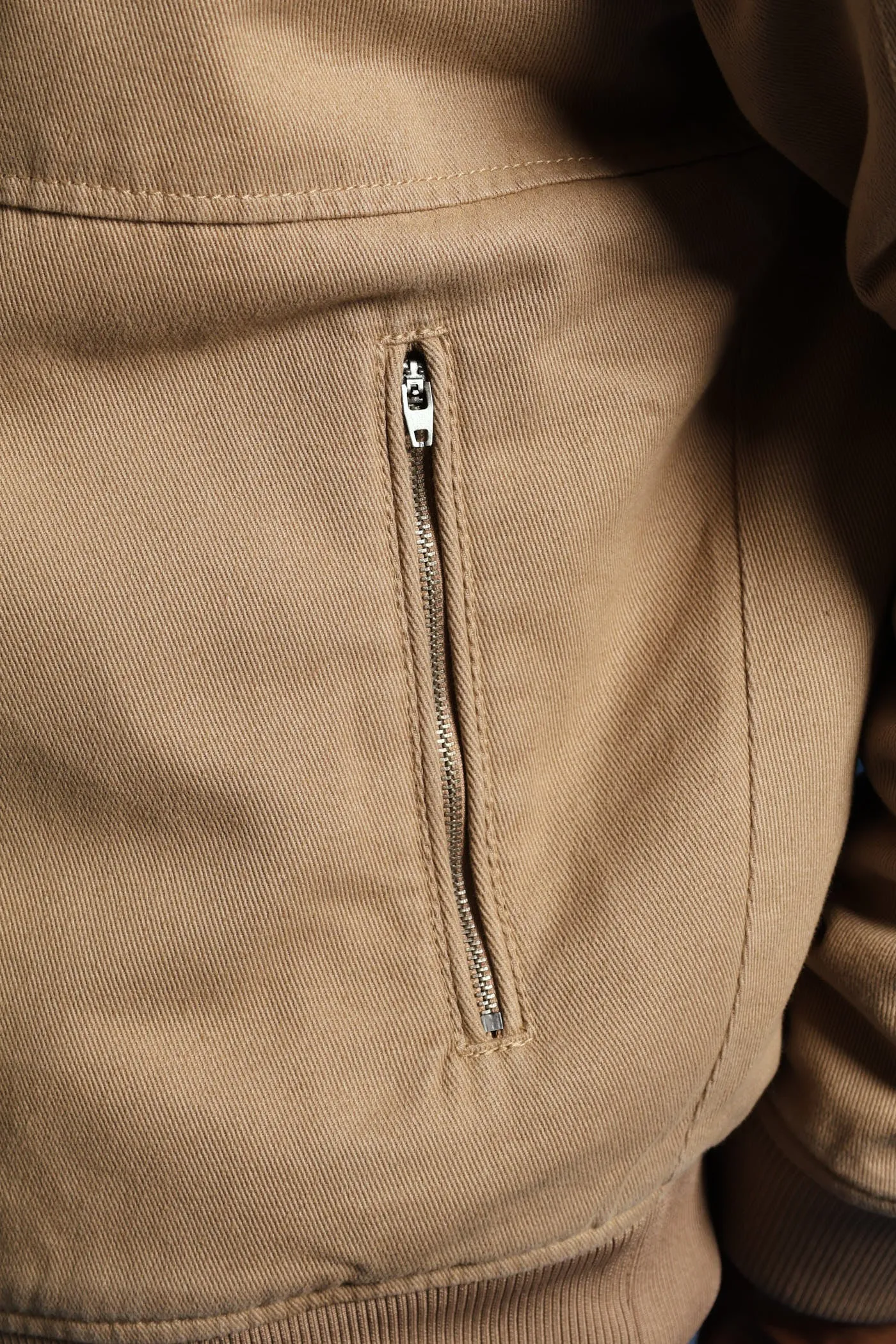 Cotton Bomber Jacket - Taupe sold by Edgars product image thumbnail 2