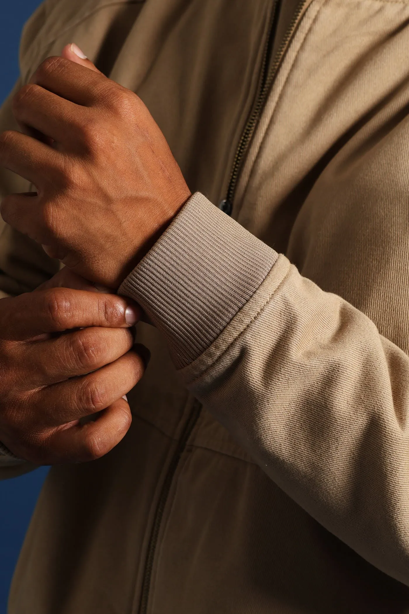 Cotton Bomber Jacket - Taupe sold by Edgars product image thumbnail 3
