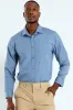Easy Care Long Sleeve Shirt - Airforce sold by Edgars