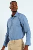Easy Care Long Sleeve Shirt - Airforce sold by Edgars