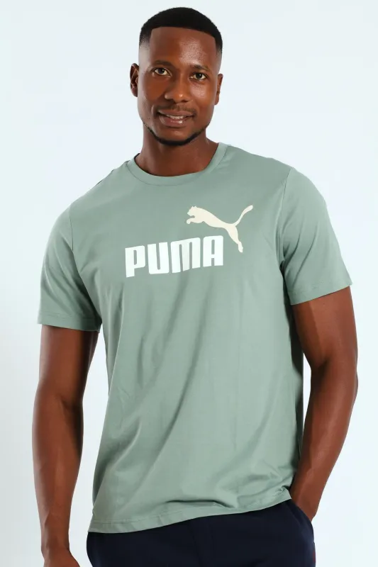 Two Color No. 1 Logo Tee - Sage sold by Edgars